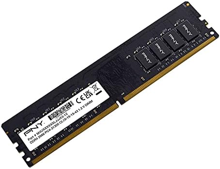 PNY Teljesítmény 32GB DDR4 DRAM 2666MHz (PC4-21300) CL19 (Kompatibilis 2400MHz, vagy 2133MHz) 1.2 V-Asztal (DIMM) a Számítógép