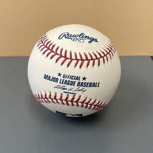 Aaron Kis NY Yankees Aláírt OMLB Selig Baseball Automatikus B&E Hologram - Dedikált Baseball