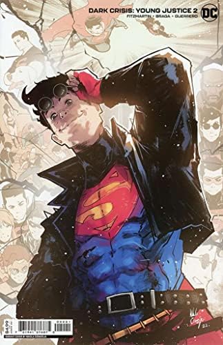 Sötét Válság: Young Justice 2A VF/NM ; DC képregény | Superboy karton