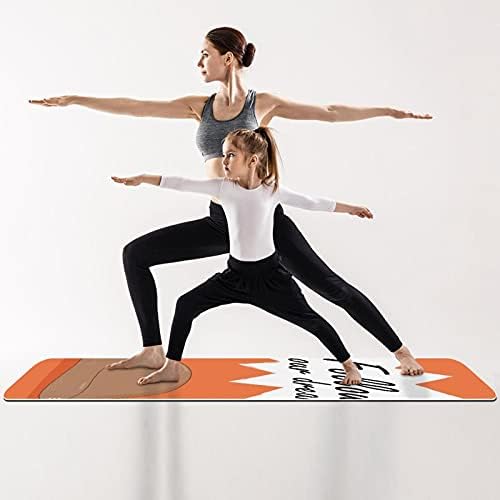 Vastag, Csúszásmentes Gyakorlat & Fitness 1/4 jóga szőnyeg Lusta Lajhár Nyomtatás Jóga Pilates & Emelet Fitness Edzés (61x183cm)