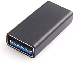 REXUS USB-EGY Nő, hogy USB-C Női Adapter[2 Csomag], Maximum 100W Gyors Töltés, 10 gb Nagy Sebességű Adatátvitel, C Típusú