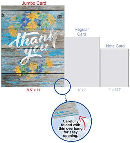 A Legjobb Kártya Cég - 1 Nagy Köszönöm üdvözlőlap (8,5 x 11 Hüvelyk) - Csoport Kártya Mutatja Köszönet, Elismerés, a Hála