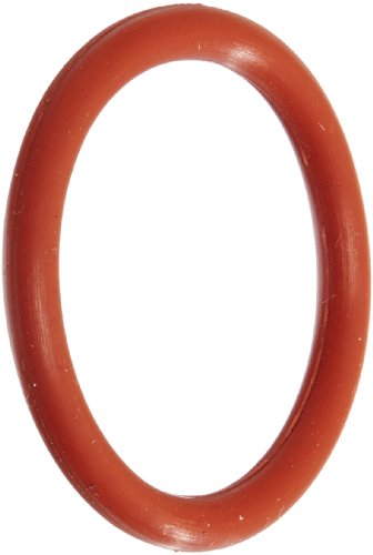 035 O-Gyűrű, Szilikon, 70A Durometer, 2-1/4 ID 2-3/8 OD, 1/16 Széles, Piros (Csomag 50)