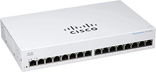 A Cisco Üzleti CBS110-16T Nem menedzselhető Switch | 16 Port GE | Korlátozott Élettartam-Védelem (CBS110-16T-NA)