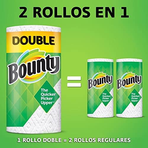 Bounty Válassza Ki-A-Méretű Kéztörlő, Fehér, 6 Dupla Tekercs = 12 Rendszeres Tekercs (Csomagolás Eltérőek Lehetnek)