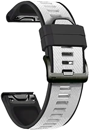 MGTCAR 26 22mm Sport Szilikon Watchband Wriststrap A Garmin Fenix 6X 6 6 Pro 5X 5 Plusz 3 3HR D2 MK2 Easy Fit gyorskioldó