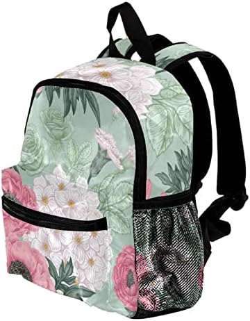 VBFOFBV Hátizsák Nők Daypack Laptop Hátizsák Utazási Alkalmi Táska, Japán Tavaszi Virág Hortenzia Bazsarózsa
