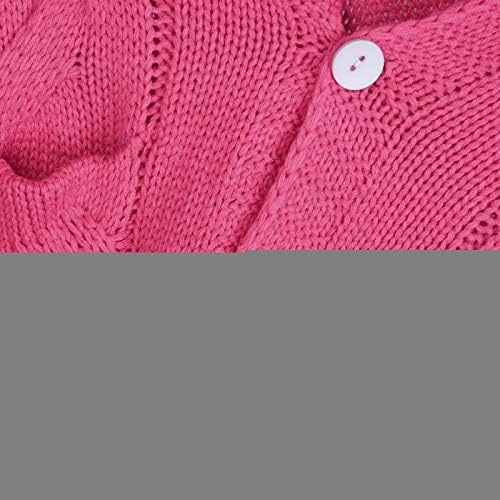 Plus Size Kardigán Női Hajtóka Le Gomb Kábel Kötött Pulóver Kardigán Nyissa ki az Elülső Hosszú Ujjú Szilárd Kimono Kabát