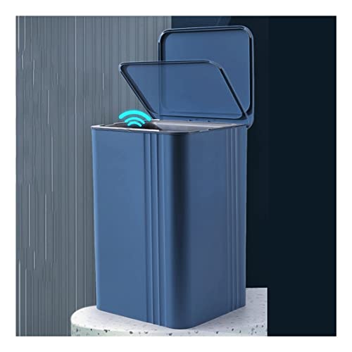 BKDFD Konyha Automatikus, Intelligens Érzékelő Kuka Vízálló/szemétbe dobjuk a Háztartási WC Intelligens Kuka (Szín : Kék,