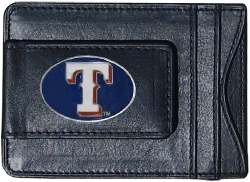 Siskiyou Sport MLB Texas Rangers Bőr Készpénz vagy Kártya Tartóját