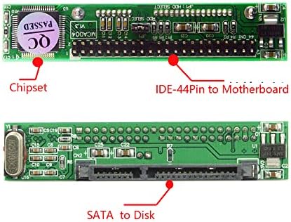 NFHK SATA Női IDE 44 tűs Átalakító Adapter PCBA Laptop & 2.5 Merevlemez-Meghajtó