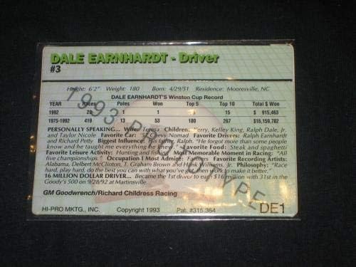 Dale Earnhardt Jr Legenda Racing Bajnok, Valódi, Hiteles Akció Kártya Prototípus - Aláíratlan Nascar Kártyák