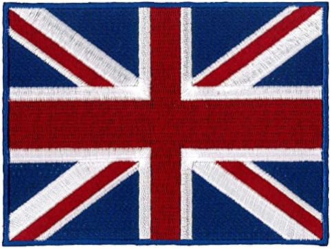 Union Jack (Nagy-Britannia) Patch 12cm X 9cm (4 3/4 X 3 1/2)