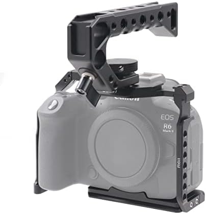 Hersmay EOS R6 II Kamera Ketrec Felső Fogantyú a Canon EOS R6 Mark II tükör nélküli Fényképezőgép Alumínium Ötvözetből készült