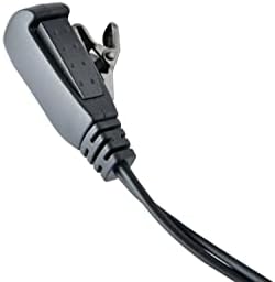 DLECNFUN Split-Vezetékes Hangszóró - Fülhallgató Felügyeleti Mikrofon Kompatibilis 2 Pin Walkie Talkie adóvevő