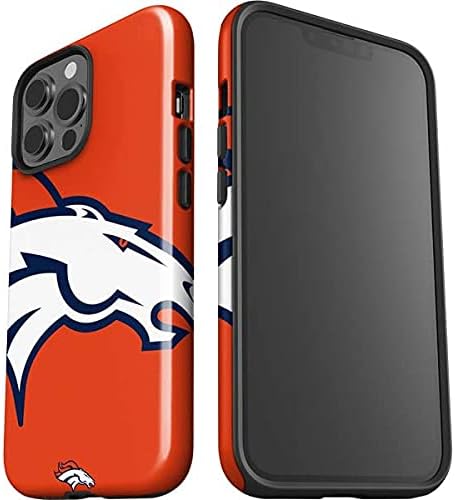 Skinit Hatása Telefon Esetében Kompatibilis az iPhone 13 Pro Max - Hivatalosan Engedélyezett NFL Denver Broncos Nagy Logó