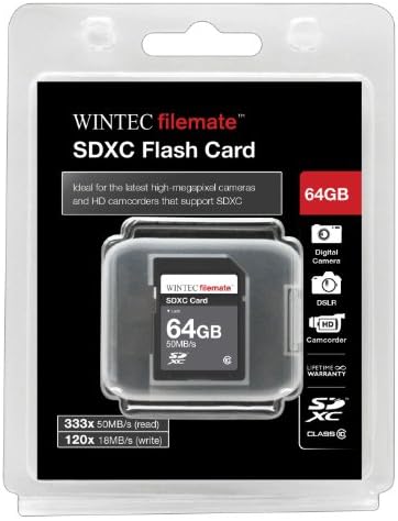 64GB Class 10 SDXC Nagy Sebességű Memóriakártya 50MB/Sec. Az Olympus E-PL3, E-PM1 Kamerák. Tökéletes nagysebességű folyamatos