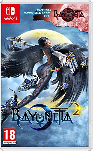 Bayonetta 2 Fizikai Játék, Kártya + Bayonetta Digitális Letöltés (Nintendo Kapcsoló) BRIT IMPORT