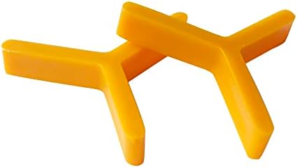 Narancs Színű, Y-Típusú Fa Padló Hatszögletű Szintező Klipek 1/8 inch Hatszögletű Porcelán Csempe Szintező Rendszer 100 Konyha