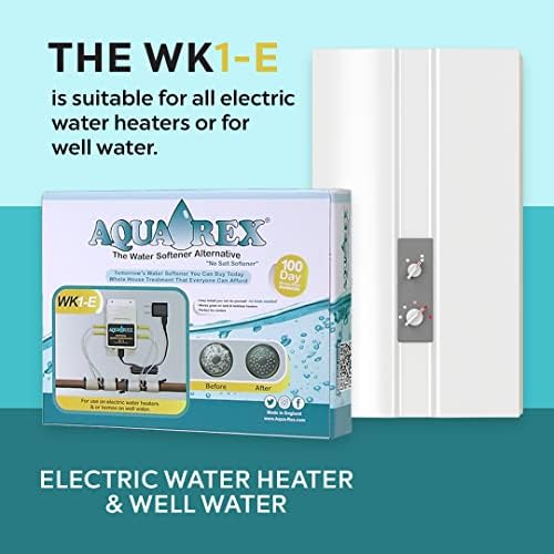 Aqua-Rex Vízlágyító Alternatív Só Ingyenes Elektromos Fűtés, vízlágyító a víz, Lágy víz a Hair & Skin (WK1-E)