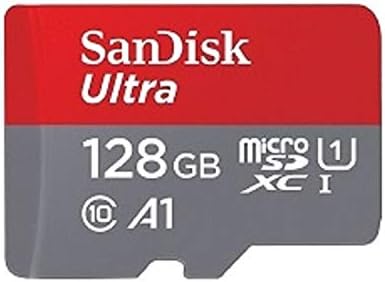 128GB SanDisk Ultra Micro SDXC Memóriakártya Apeman Dash Kamera Sorozat Működik, C450, C420, C860 (SDSQUAR-0128G-GN6MN) Csomag