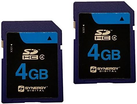 Szinergia Digitális, 4 GB Memória Kártya, Kompatibilis a Panasonic Lumix DMC-FZ18 Digitális Kamera Memória Kártya 2 x 4GB