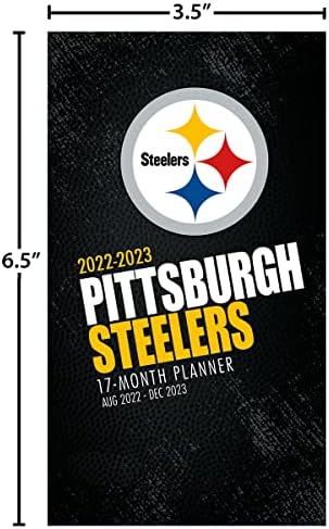 TURNER SPORT Pittsburgh Steelers 2022-23 17 Hónapos Pocket Tervező (23998890556), Többszínű