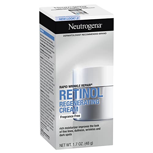 Neutrogena Gyors Ránctalanító Javítás Retinol Arc Hidratáló, Illatanyag-Mentes, Naponta Anti-Aging Krém a Retinol & hialuronsav