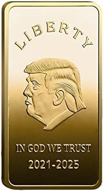2024 AMERIKAI Elnöki Trump Választási Arany Duoble Szín Emlékérme Kihívás Érme Érme Gyűjtők (Arany)