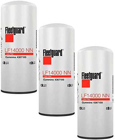 Fleetguard LF14000NN (Frissítés LF9080) Olaj Szűrő (Csomag 3)