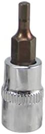 Szerszám Alkatrészek 1/4 Dr. Hex imbuszkulcs Kicsit Csatlakozó Eszközök Kit H2mm/2,5 mm/3mm 4mm 5mm 6mm/7mm - (Specifikáció: