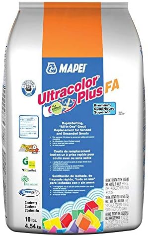 MAPEI Ultracolor Plus FA-Por Habarcs - 10LB/Táska - (39 Elefántcsont)