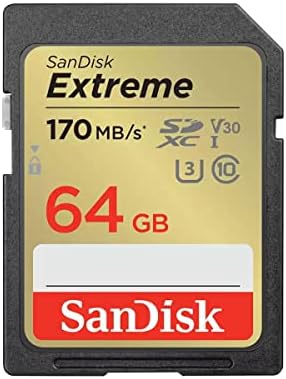 SanDisk Extreme 64 GB UHS-én U3 SDXC Memóriakártya