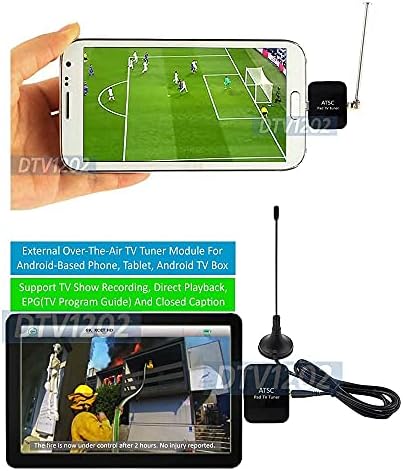 Android Digitális ATSC TV Tuner Vevő Tablet, Okos Telefon
