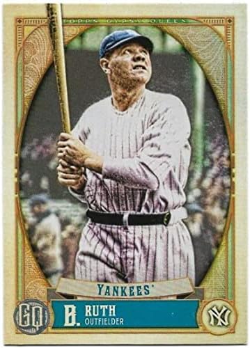 2021 Topps Cigány Királynő 302 Babe Ruth SP Rövid Nyomtatás New York Yankees MLB Baseball Trading Card
