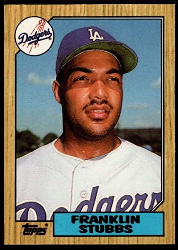 1987 Topps Tiffany 292 Franklin Stubbs NM-MT Los Angeles Dodgers Baseball
