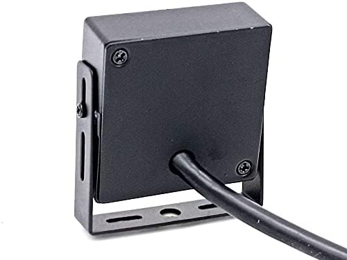 CNDST Mini POE IP Kamera, HD 4MP Kis Beltéri IP Kamera 3.6 mm-es Fekete P2P Távoli Nézet H. 265/H. 264 CCTV Kamera