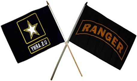 12 x 18 12x18 Nagykereskedelmi Combo Hadsereg Star & Ranger Ranger Bot, Zászló