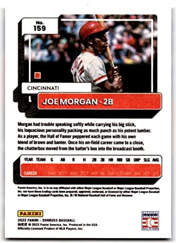 2022 Donruss Függetlenség Napja 159 Joe Morgan NM-MT Vörös