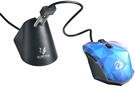 Shidewu Gaming Mouse Bungee -Gaming Egér Kábel Menedzsment - Prémium Egér Kábel tartó Esports-súlyos Testi Stabilabb（0.81
